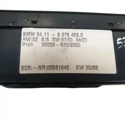 Tweedehands auto-onderdeel KLIMAATCONTROLE voor BMW SERIE 5 BERLINA (E39)  OEM IAM-referenties 641183754530  