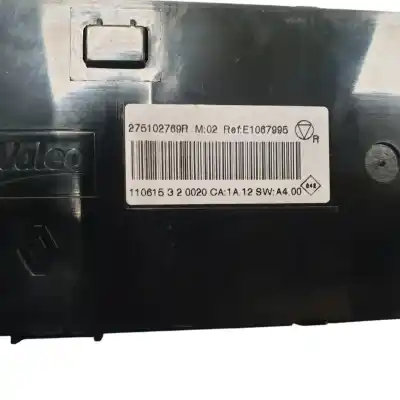 Pièce détachée automobile d'occasion COMMANDE DE CLIMATISATION / CHAUFFAGE pour RENAULT SCENIC III  Références OEM IAM 275102769R  