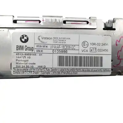 Pezzo di ricambio per auto di seconda mano IMPIANTO AUDIO / RADIO CD per BMW SERIE 1 BERLINA (E81/E87)  Riferimenti OEM IAM 695914501  