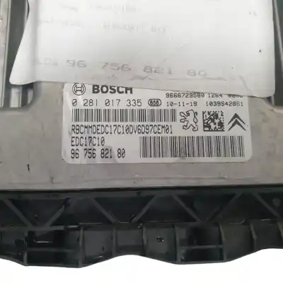 Second-hand car spare part ecu engine control for citroen c4 lim. exclusive oem iam references 9675682180  