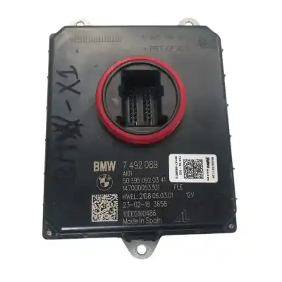 Second-hand car spare part xenon headlights control unit  for bmw x1 (f48) sdrive 18 d oem iam references 7492089