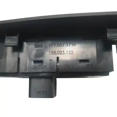 Second-hand car spare part Left Front Power Window Switch for SEAT LEON (1P1) Stylance / Style OEM IAM references 1P1867171A  