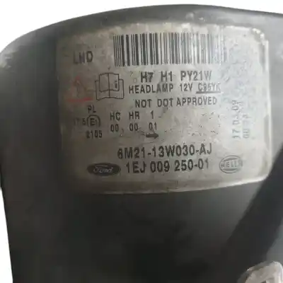 Second-hand car spare part left headlight for ford s-max (ca1) trend oem iam references 6m2113w030aj  