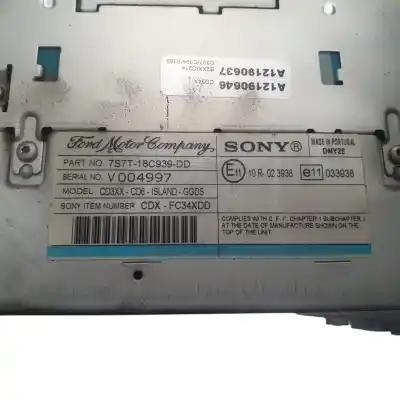 Автозапчасти б/у АУДИОСИСТЕМА / РАДИО CD за FORD S-MAX (CA1)  ссылки OEM IAM 7S7T18C939DD  