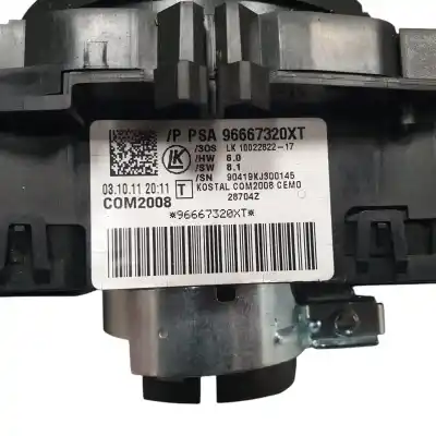 Peça sobressalente para automóvel em segunda mão comandos de alavanca por peugeot 3008 monospace (0u_) 1.6 vti referências oem iam 96667320xt
