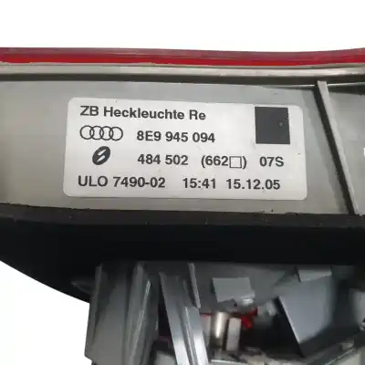 Автозапчасти б/у внутренний правый задний фонарь за audi a4 b7 avant (8ed) 2.0 tdi 16v ссылки oem iam 8e9945094  