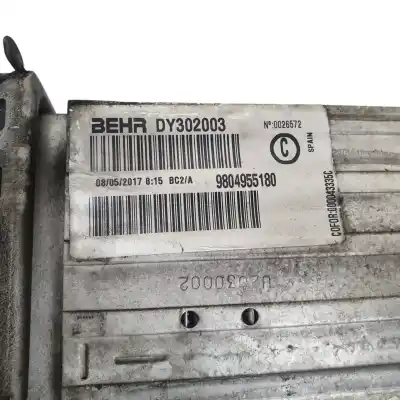 Pezzo di ricambio per auto di seconda mano intercooler per peugeot 508 active riferimenti oem iam 9804955180
