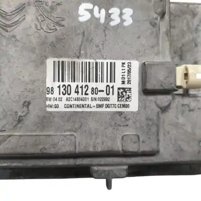 Second-hand car spare part multifunction display for peugeot 508 active oem iam references 9813041280  