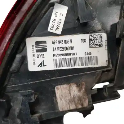 Автозапчасти б/у правый задний фонарь за seat arona reference plus ссылки oem iam 6f9945069b  