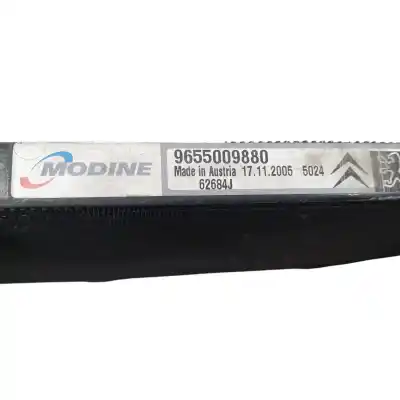 Peça sobressalente para automóvel em segunda mão condensador / radiador de ar condicionado por peugeot 1007 dolce referências oem iam 9655009880  
