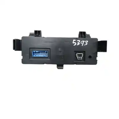 Peça sobressalente para automóvel em segunda mão comando de sofagem (chauffage / ar condicionado) por peugeot 1007 dolce referências oem iam 96530443xt  