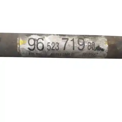 Peça sobressalente para automóvel em segunda mão transmissão dianteira esquerda por peugeot 1007 dolce referências oem iam 9652371980