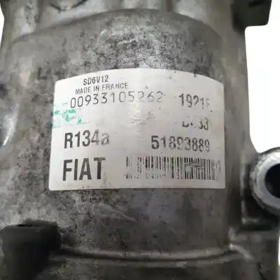 Peça sobressalente para automóvel em segunda mão compressor de ar condicionado a/a a/c por peugeot bipper tepee basis referências oem iam 51893889  
