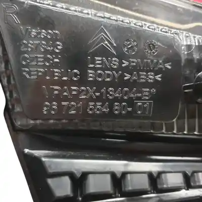 Автозапчасти б/у внутренний правый задний фонарь за citroen c4 lim. tonic ссылки oem iam 9672155480  