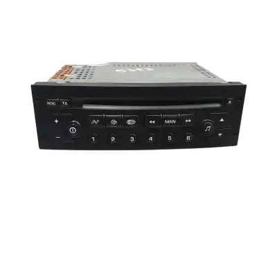 Peça sobressalente para automóvel em segunda mão sistema de áudio / rádio cd por peugeot 1007 dolce referências oem iam 96599990xt  