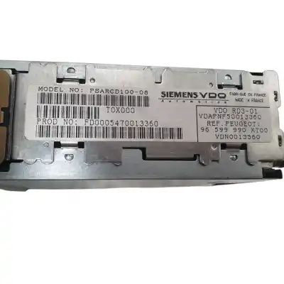 Recambio de automóvil de segunda mano de SISTEMA AUDIO / RADIO CD para PEUGEOT 1007  referencias OEM IAM 96599990XT  