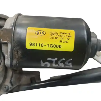 Peça sobressalente para automóvel em segunda mão motor do limpa para brisas por kia rio 1.5 crdi ex2 referências oem iam 981101g000  