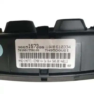 Peça sobressalente para automóvel em segunda mão quadrante por peugeot 308 sport referências oem iam 9665107380  