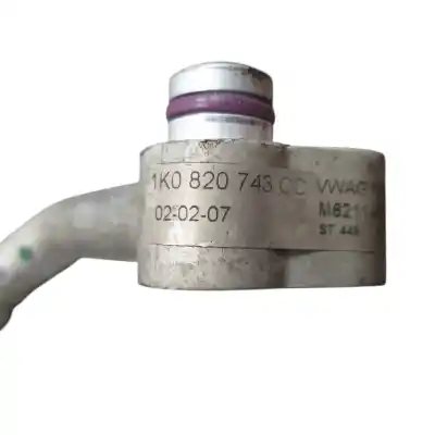 Second-hand car spare part air conditioning pipes for seat leon (1p1) reference oem iam references 1k0820743cc  