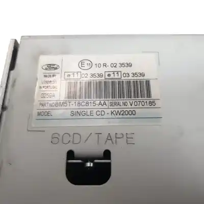 Peça sobressalente para automóvel em segunda mão sistema de áudio / rádio cd por ford focus lim. (cb4) trend referências oem iam 8m5t18c815aa  