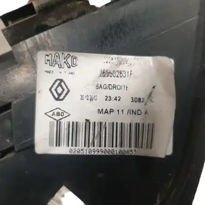 Автозапчастина б/у ПРАВИЙ ЛІХТАР для RENAULT CLIO IV (BH_)  Посилання на OEM IAM 265502631R  