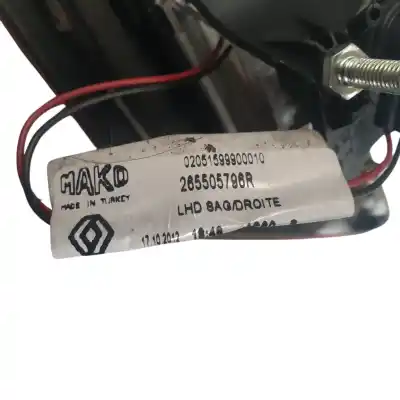 Автозапчастина б/у ВНУТРІШНІЙ ПРАВИЙ ЗАВОД для RENAULT CLIO IV (BH_)  Посилання на OEM IAM 265505796R  