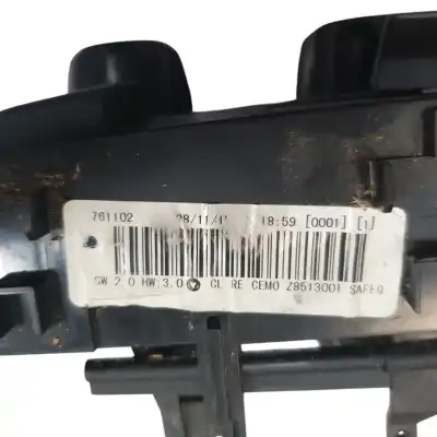 Peça sobressalente para automóvel em segunda mão comando de sofagem (chauffage / ar condicionado) por citroen c3 puretch 68 live 1.0 50kw referências oem iam 9675400280  