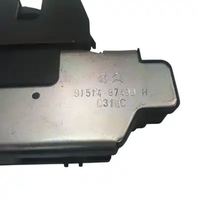 Peça sobressalente para automóvel em segunda mão fechadura do mala por citroen c3 puretch 68 live 1.0 50kw referências oem iam 9151487499h  