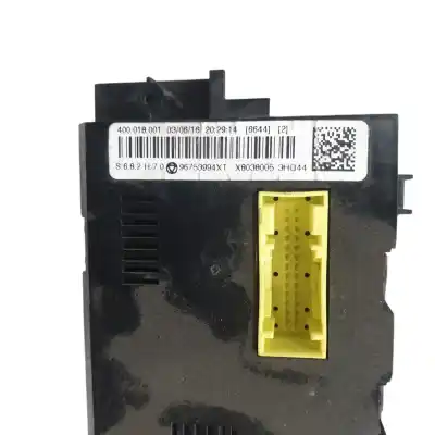 Peça sobressalente para automóvel em segunda mão comando de sofagem (chauffage / ar condicionado)  por citroen c3 tonic referências oem iam 96753994xt  