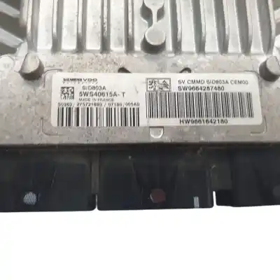 Second-hand car spare part ECU ENGINE CONTROL for CITROEN C4 GRAND PICASSO I (UA_)  OEM IAM references 9664287480  