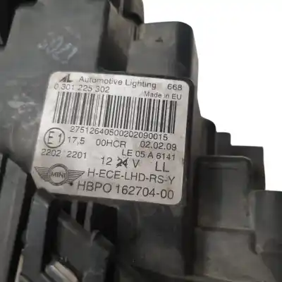 Pièce détachée automobile d'occasion feu droit pour mini mini (r56) one références oem iam 16270400  