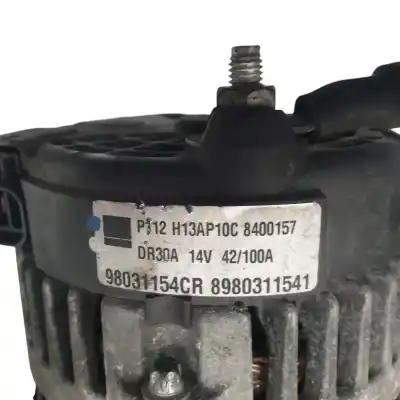 Автозапчастина б/у генератор для opel astra gtc cosmo посилання на oem iam 98031154cr  
