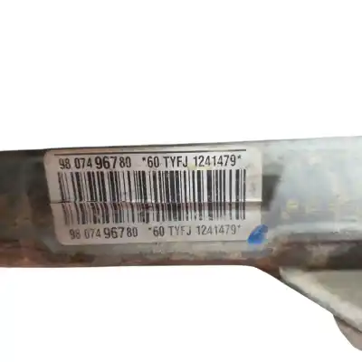 Second-hand car spare part steering rack for citroen c3 tonic oem iam references 9807496780  