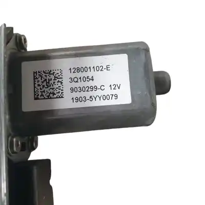 Second-hand car spare part driver left window regulator for renault captur intens oem iam references 807016525r  