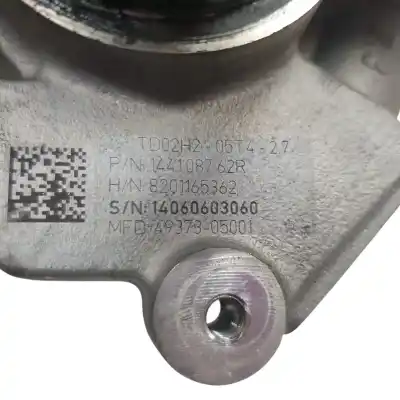 Peça sobressalente para automóvel em segunda mão turbocompresor por renault captur dynamique referências oem iam 144108762r  