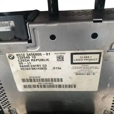 Pezzo di ricambio per auto di seconda mano impianto audio / radio cd per mini mini (r56) one d riferimenti oem iam 65123456806  