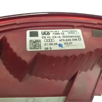 Автозапчасти б/у правый задний фонарь за audi a6 c6 (4f2) 2.4 ссылки oem iam 4f5945096d  