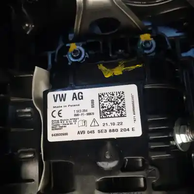 Second-hand car spare part airbag kit for skoda octavia combi (nx5) ambition 116 cv / 85 kw oem iam references 5e4857007g  
