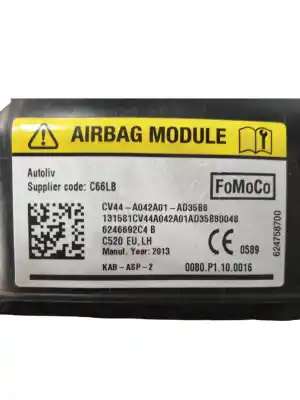 Автозапчастина б/у комплект подушки безпеки для ford kuga (cbs) titanium посилання на oem iam 1871300  