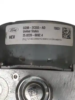 Peça sobressalente para automóvel em segunda mão abs por ford mondeo lim. titanium hybrid 177 cv / 130 kw referências oem iam gg982c555ad  