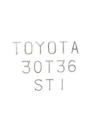 Second-hand car spare part catalytic converter for toyota corolla (e21) hybrid active oem iam references 30t36sti  