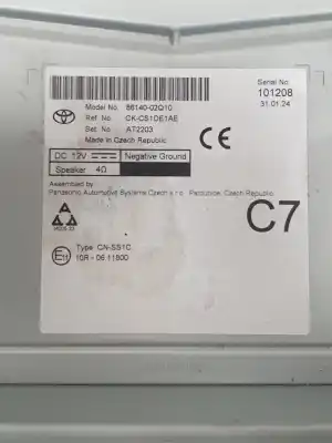 Second-hand car spare part Gps Navigation System for TOYOTA COROLLA (E21) Hybrid Active OEM IAM references 8614002Q10  