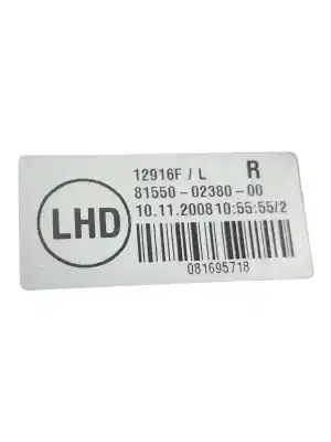 Peça sobressalente para automóvel em segunda mão farolim traseiro direito por toyota auris active referências oem iam 815500238000