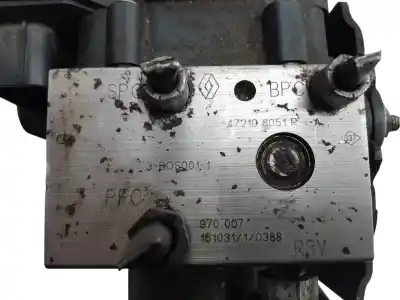 Автозапчасти б/у абс за renault zoe intens 58 cv / 43 kw ссылки oem iam 472108051r