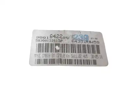 Pezzo di ricambio per auto di seconda mano pannello degli strumenti per peugeot partner tepee 1.6 hdi / bluehdi 75 riferimenti oem iam 9801642280