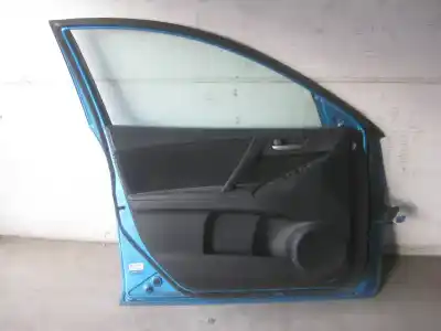 Second-hand car spare part left front door for mazda 3 (bl) 1.6hdi oem iam references bby95902xf  
