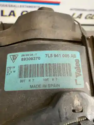 Автозапчастина б/у ліва фара для porsche cayenne (955) 3.2 g посилання на oem iam 95563115331  