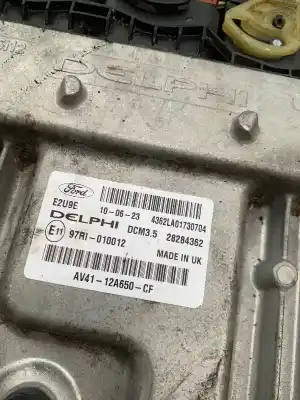 Second-hand car spare part complete engine for ford kuga (cbv) 2.0 tdci cat oem iam references ufda blanco 