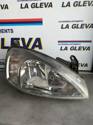Pezzo di ricambio per auto di seconda mano FARO ANTERIORE DESTRO per OPEL CORSA C (X01)  Riferimenti OEM IAM 9196232  
