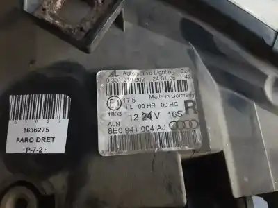 Piesă de schimb auto la mâna a doua far dreapta pentru audi a4/s4/rs4 berlina/avant 8ec/8ed desde 11/2004 2.5 tdi /120kw referințe oem iam 8e0941004aj  